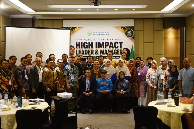Perkuat Kepemimpinan Persyarikatan Lewat Seminar High Impact Leader Manager - Perkuat Kepemimpinan