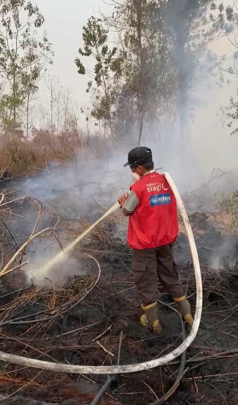 Muhammadiyah Kawal Penanganan Karhutla Di Kubu Raya Dari Assessment Hingga Pemadaman -