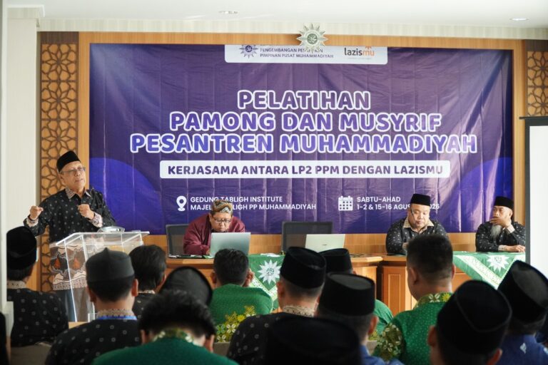 Muhammadiyah Perkuat Sistem Pengasuhan Pesantren Lewat Pelatihan Nasional Pamong Dan Musyrif -