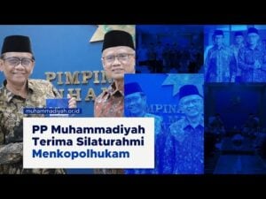 Video PP Muhammadiyah Terima Silaturahmi Menkopolhukam Mahfud MD - Video PP Muhammadiyah