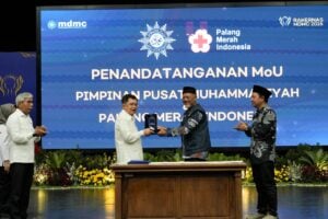 Muhammadiyah Dan Pmi Sepakat Perkuat Kolaborasi Penanggulangan Bencana - Muhammadiyah dan PMI