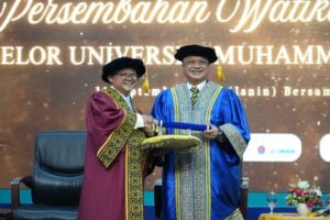 Muhammadiyah Kukuhkan Putra Mahkota Perlis sebagai Konselor Pertama UMAM