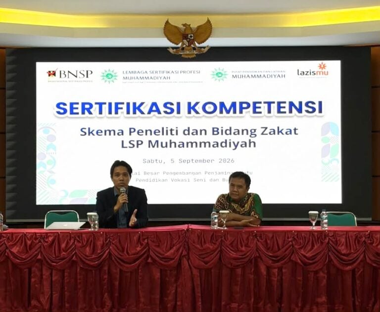 Pusdiklatmu Lsp Muhammadiyah Gelar Sertifikasi Kompetensi Peneliti Bnsp - PusdiklatMu-LSP Muhammadiyah Gelar