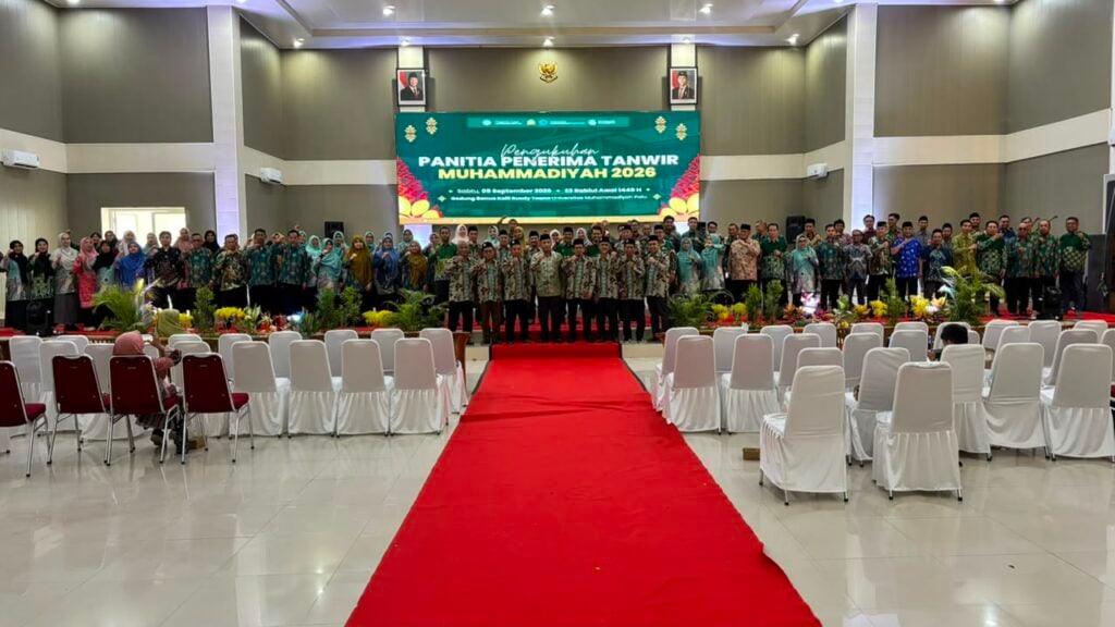Tanwir Muhammadiyah 2026 di Palu, Panitia Penerima Resmi Dikukuhkan