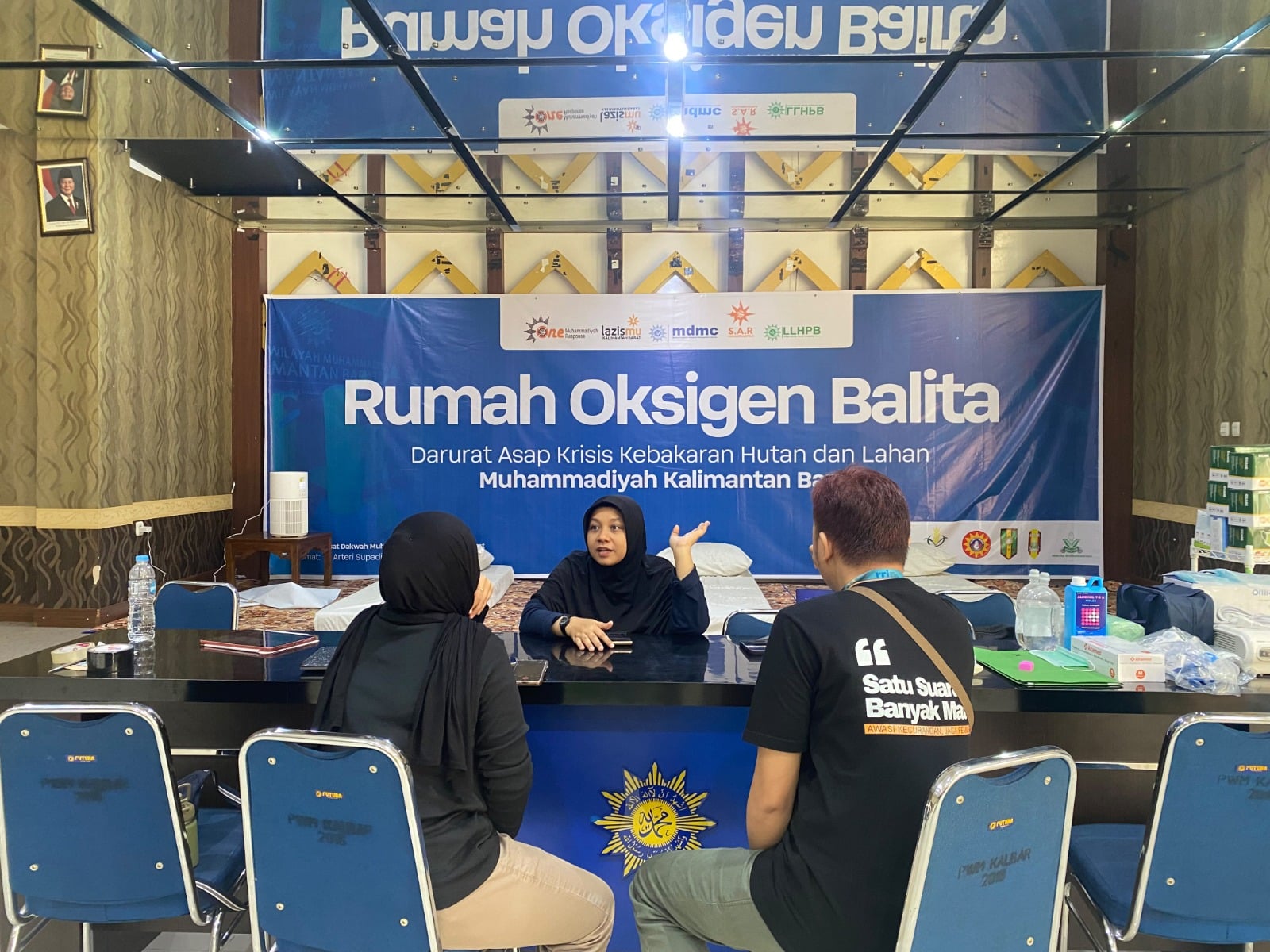 ‘Aisyiyah Hadirkan Rumah Oksigen untuk Lindungi Balita Terdampak Karhutla di Kalbar