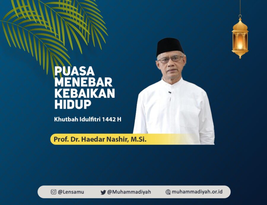 Puasa Menebar Kebaikan Hidup (Khutbah Idulfitri)