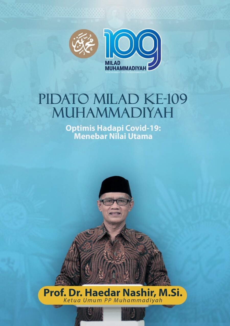 Pidato Milad Muhammadiyah ke 109